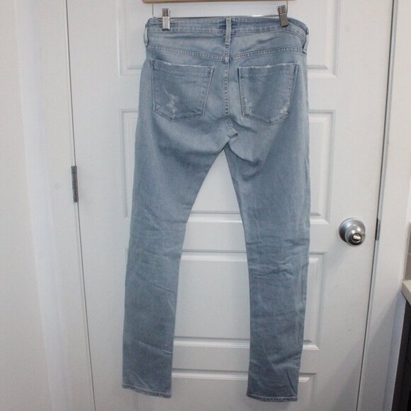 Agolde Chloe Distressed Mid Rise Skinny Size 25 - Picture 3 of 3